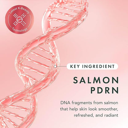 Rael Collagen PDRN Hydrogel Face Masks – Deep Hydration with Salmon PDRN, Collagen, Peptide, and Hyaluronic Acid, Anti-Slip, Korean Skin Care (4 Count)