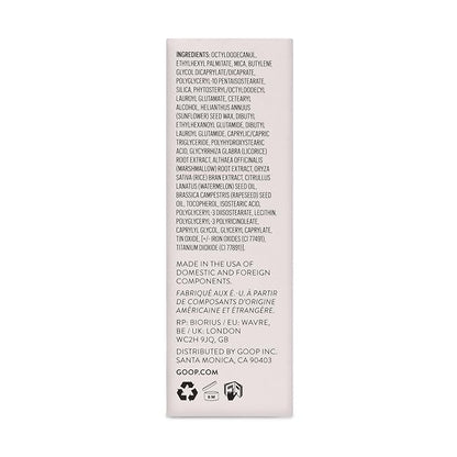 goop Beauty Glow Skin Highlighter Stick | Multi-Use Highlighter with Pearlescent Glow | Amino Acid & Micropearl Blend | Makeup and Skincare | Aura: Champagne Gold | 0.28 oz