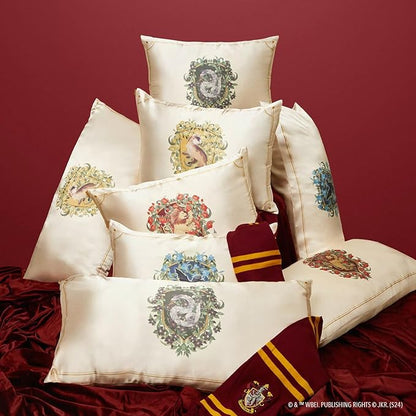 Kitsch x Harry Potter Ravenclaw Satin Pillowcase w/Zipper for Hair & Skin - Double-Sided, Softer Than Silk, Wrinkle-Free, Machine Washable, Frizz Control, Breakout Prevention - Queen/Standard (19x26)
