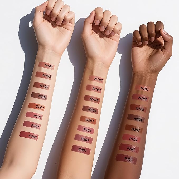 MAANGE Lipstick, Matte Lipstick Long Lasting Transfer-Proof Waterproof & Hydrating Lip Makeup, Full Coverage for a Nourishing Pout,1 Count-N105