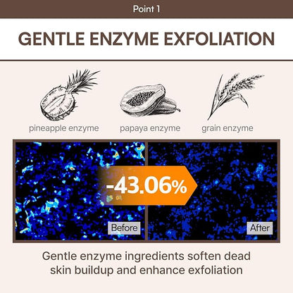 FLASKIN Milky Toner | Rice Enzyme Protein Toner | Skin Barrier Support, Hydration, Glow, Brightening | Oat and Rice Extract, Ceramide, Niacinamide | Dry, Flaky Skin | Korean Skincare | 8.5 fl.oz.