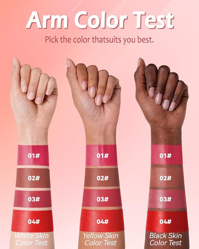 Lip Stain Makeup Pen-1Pcs Ruby Red Hydrating Lip Stain Liquid Lip Liner Pencil, Matte Color Longlasting Waterproof Natural Finish,Precise Chisel Tip Smooth,Christmas Makeup Gift for Women-04