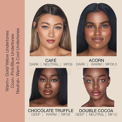 Bellapierre Mineral Foundation SPF 15 – Loose Powder Foundation, Full Coverage Mineral Makeup with Matte Finish – Vegan, Cruelty Free, Hypoallergenic, Oil & Talc Free – 0.32 oz - Cinnamon