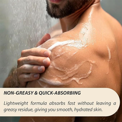 Natural Splash – Shower Body Cream – Natural Coconut Oil with Shea Butter, Collagen, Vitamin E and Aloe Vera - Moisturizing, Nourishing, and Soothing Skin Care.
