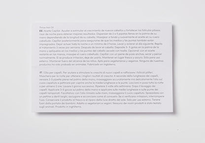 Forest & Shore Hair Growth Oil, 100% Natural, with Caffeine, Biotin, Castor , Argan & Rosemary, Effective Serum for Damaged Hair