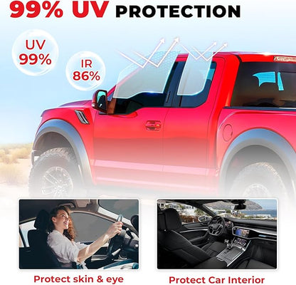 Car Window Tint Film-35% VLT Premium Cabon Tinting Roll | 36IN x 5FT| UV Shielding| Heat Resistance| Enhanced Privacy| Scratch Resistant| Professional Quality Window Tint Film for Auto