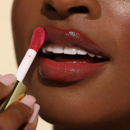 Milani Lip Oil with Vitamin E for Instant Hydration, Fruit Extract Infused Lip Treatment and Moisturizing Lip Gloss - Strawberry Melon