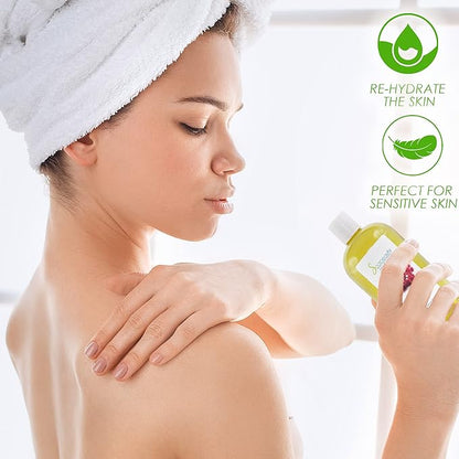 Soapeauty Cold Pressed Castor Oil |100% Pure Natural USP Grade Promotes Healthy Skin & Hair | Hexane Free | Thickens Eyebrows & Lengthens Eyelashes | 16 fl oz
