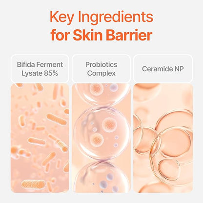 Bifida Barrier Toner, Cuskin Mild Korean Skin Care Toner for Face with Hyaluronic Acid and Ceramide NP for Moisturizing and Hydrating, 200ml (6.76 Fl. Oz.)
