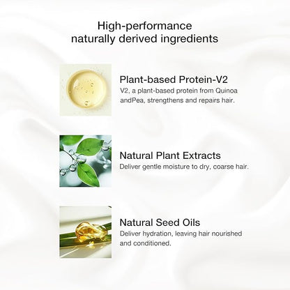 GK HAIR Hydrating Moisturizing Shampoo and Conditioner Set (10.1 Fl Oz) Global Keratin Anti Frizz Serum Dry Damaged Repair Argan Oil (1.69 Fl Oz) All Hair Types Sulfate Paraben Free Unisex