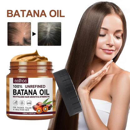 Hair Oil Conditioner for Moisturize and Hydrate Hair, Improve Dry and Frizzy Hair Condition, And Make Your Hair More Soft and Fluffy.Hair Care Essential Oil- 4 Ounce Jar