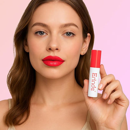 Erinde Lips Staining Lip Oil, Glossy Lip Stain, Long-Lasting Lightweight Lip Staining Oil, Moisturizing Plumping Hydrating Glossy Lip Tint, Vegan & Cruelty-Free, 09