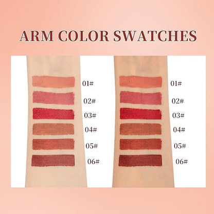 Jolilab Compact 3 - Pc Gradient Matte Lip Crayons – Long - Lasting, Waterproof, Perfect for On - the - Go Looks