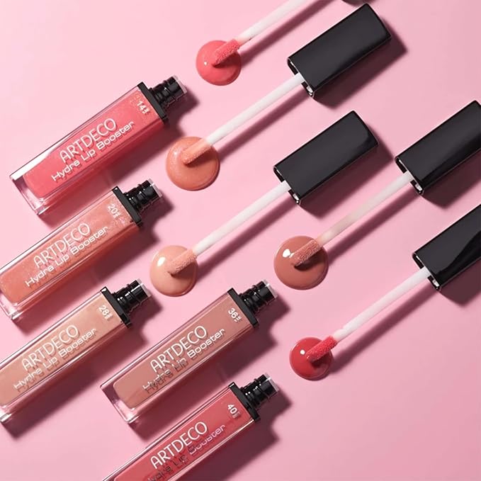 ARTDECO Hydra Lip Booster - Translucent Skipper’s Love - Hydrating Lip Gloss - Boosting Effect - Color Hint & Beautiful Shine - Non-Sticky Finish - Lip Care - Lip Oil - Makeup - Hyaluron - 0.21 Fl Oz