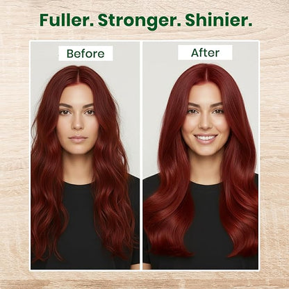 Foodherbs Premium Herbal Hair Oil Mix with 18 Ayurvedic Herbs for Natural Growth | 2x Long Hair | Strong Roots | Fuller Volume | Shiny Healthy Strands | DIY Oil Infusion | Hair Care | Thanks Giving