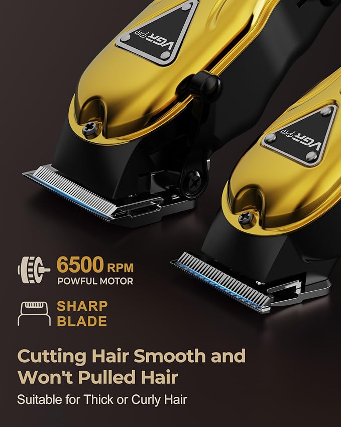 Electric Hair Clippers for Men, Cordless Clipper and Trimmer Set, Clippers for Hair Cutting Kit with Long Battery Life, Hair Grooming Trimmer for Family Kids and Self-Haircut Use