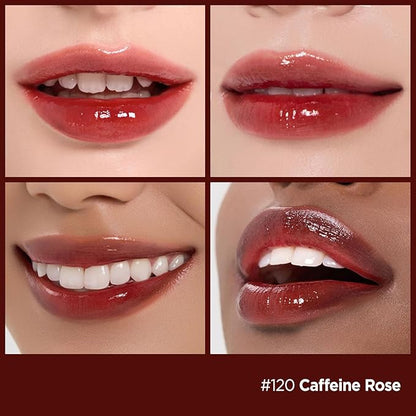 Laka Fruity Glam Lip Tint Mini Duo #102 Dewy, #120 Caffeine Rose