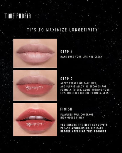 STELLAR DUST LIP STAIN-Long Lasting, Waterproof and Transferproof Lip Tint, Glossy Finish Lip Gloss, Lightweight Lipstick, High Coverage, Stocking Stuffers For Teen Girls (12 PULSE)