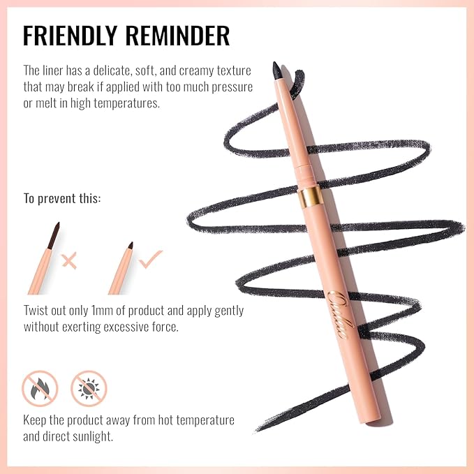 Oulac Waterproof Lipliner Pencil Set - Smooth and Creamy, Retractable Lip Makeup for Precision Application, Vegan & Cruelty-Free, 08+11+LL09