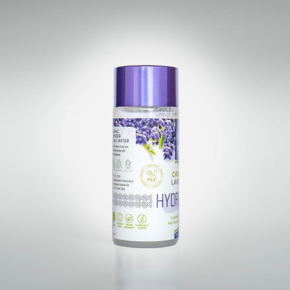 InaEssentials Organic Lavender Water- Hydrolina, Anti - Acne Toner for Face and Body, Skin Care Hydrolat