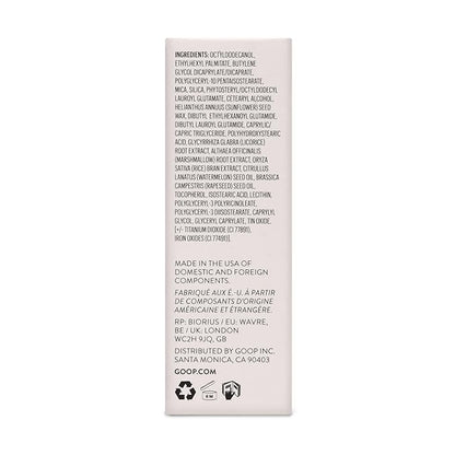 goop Beauty Glow Skin Highlighter Stick | Multi-Use Highlighter with Pearlescent Glow | Amino Acid & Micropearl Blend | Makeup and Skincare | Sunny: Cool-Toned Bronze | 0.28 oz