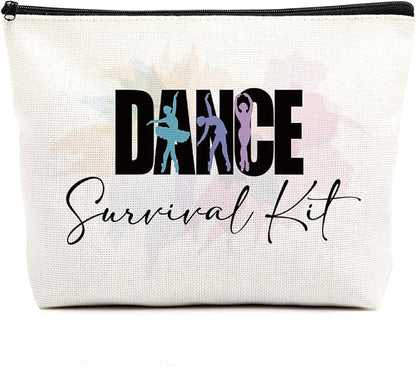 fkovcdy Elegant Dance Bag - Ballet Makeup Bag Gift for Female Teenage Girls Dance Enthusiasts & Teachers - Survival Kit