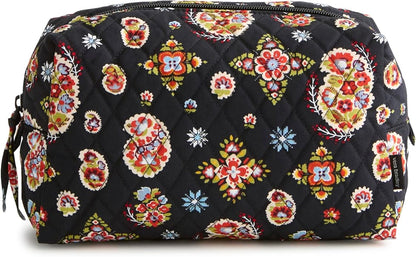 Premium Cotton Large Cosmetic Makeup Bag