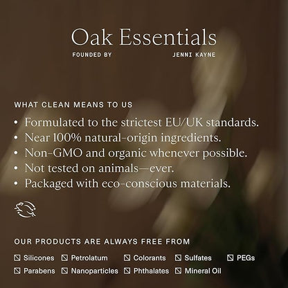 Oak Essentials The Routine At-Home Facial Gift Set | 5-Step Anti-Aging Skincare Routine with Blue Tansy Oil, Cleansing Balm & Face Mask