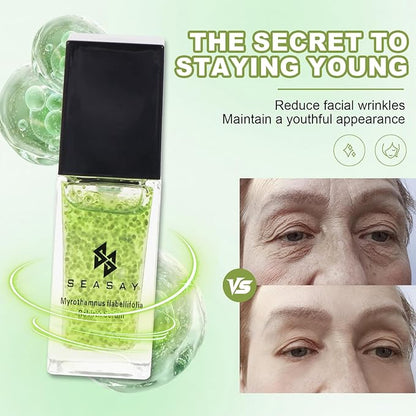 SEASAM Myrothamnus Flabellifolius Rebirth Serum - Premium Revitalizing Green key Essence for Anti-Aging & Repair Plant Extract (30ml)