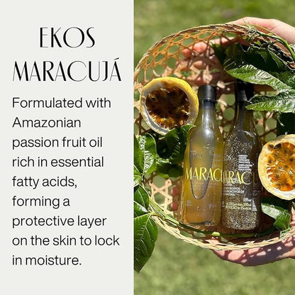 Natura – Passion Fruit Body Care Bundle – Maracujá Lotion, Body Oil & Hand Cream – Calming & Hydrating Vegan Skincare – 24H Moisturization – Brazilian Beauty Ritual for Soft, Glowing Skin