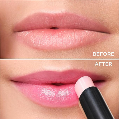 ARTDECO Color Booster Lip Balm in nude - nourishing lip balm with color-adapting pigments - lip plumper with spearmint flavor - prevents dryness & chapping - lip care with kernel oil - 0.1 Oz
