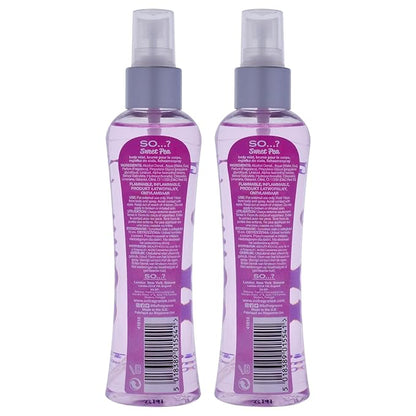So...? Sweet Pea Body Mist for Women - 3.5 oz Body Mist - Pack of 2