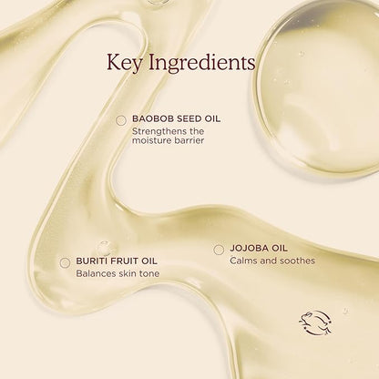 HANNI Good Aura Dry Body Oil, Lightweight After-Shower Moisturizer with Jojoba, Coconut, Baobab, and Buriti Oils, Non-Greasy Skincare for Soft Skin, 100 mL / 3.38 oz