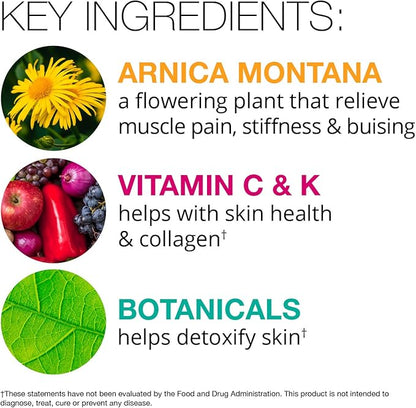 VitaMedica | Arnica Filler Kit Bundle | Arnica Montana 30X Blister Pack + Arnica & Vitamin K Topical Cream | Vitamin K Topical Cream | Softens, Calms, Moisturizes, & Restores Bruised Skin | Recovery