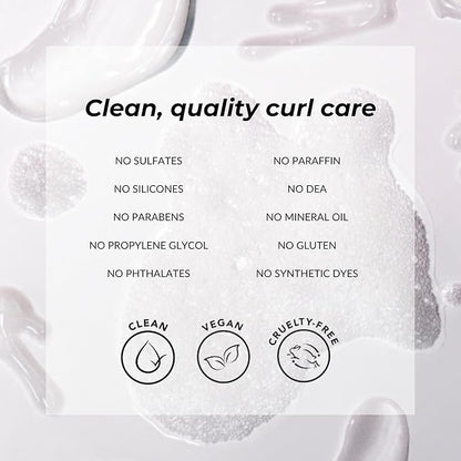 Love Ur Curls - Split End Mender Restorative Leave in Treatment, for Dry, Damaged Hair, Hydration, Prevent Breakage & Seals Split Ends, 50mL