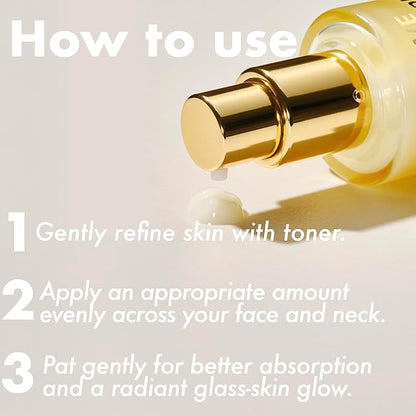 ISOI Intensive Lifting Serum, Premium Hydrating Serum for Skin Elasticity & Firmness, Instant Face Lift, Daily Care for Face & Neck, Korean Skin Care (1.18 fl. oz, 35ml)