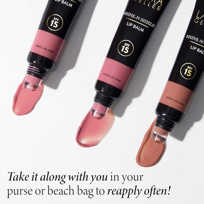 LAURA GELLER NEW YORK x Bliss Shine-n-Shield Lip Balm SPF 15, Bliss on the Beach - Nourishes, Hydrates & Protects Lips