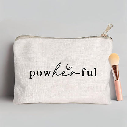 She Over Came Everything That Was Sent To Destroy Her Makeup Bag Women Empowerment Gift To Girl Boss Strong Women Female Empowerment Gift