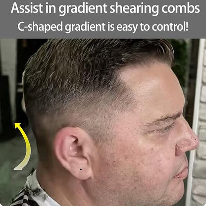 2Pcs Fading Comb, Professional Hair Cutting Tools, for Men Haircut Hair Fade Tool, Perfect for Home Use Hair Combs, for Precision Cutting and Styling Ideal for Barbers and DIY Haircuts