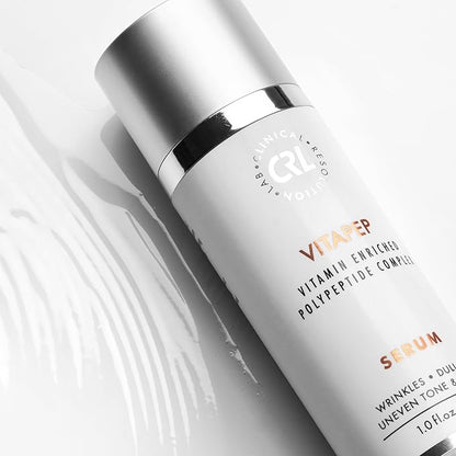 Clinical Resolution VitaPep Serum Best Anti Aging, Wrinkle and Boosts Collagen, Repairs Skin, Improving Tone and Texture, Hyaluronic Acid & Vitamin (1.0 fl.oz / 30ml)
