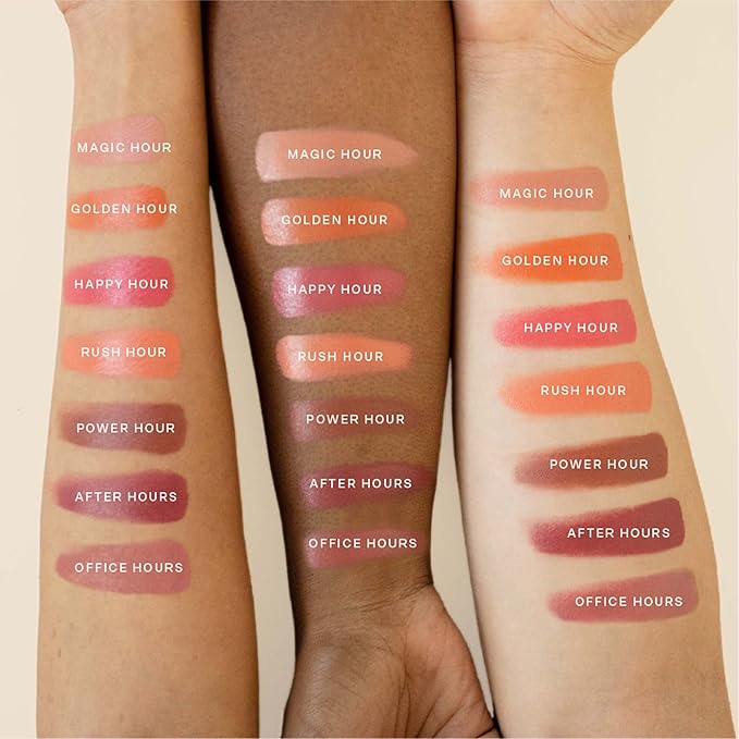 Tower 28 Beauty BeachPlease Cream Blush for Cheeks and Lips - Multi-Purpose Lip and Cheek Tint in Orange Blush - for Sensitive Skin – Color GOLDEN HOUR, Luminous Finish