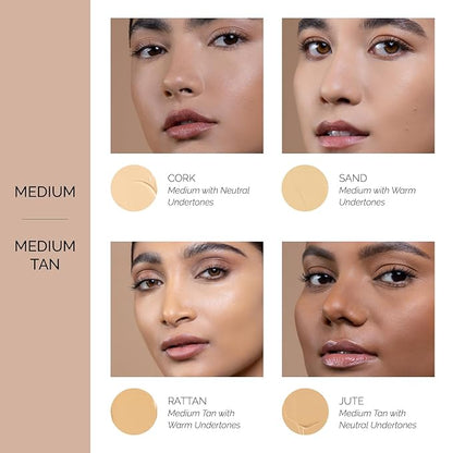 OFIR Perfected Weightless Concealer | Porous Coverage Blends for Smooth Finish | Covers Dark Circles Vegan Concealer | Botanical Formula Soothes Redness & Dullness |Sable - Deep Neutral 0.27 OZ