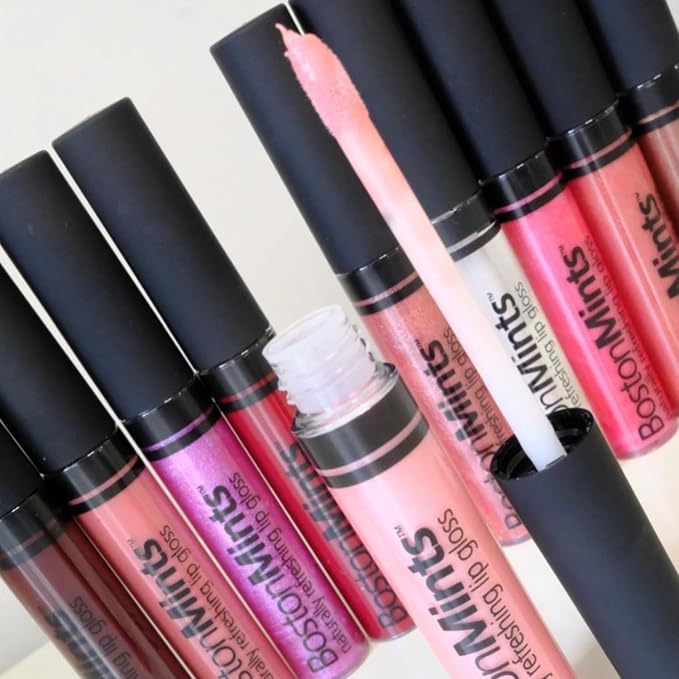 Plum Island Sand Lip Gloss (.25oz) -Vegan, gluten-free, cruelty-free formula with Aloe, Vitamins C & E, and a refreshing hint of spearmint extract for soft and hydrated lips.