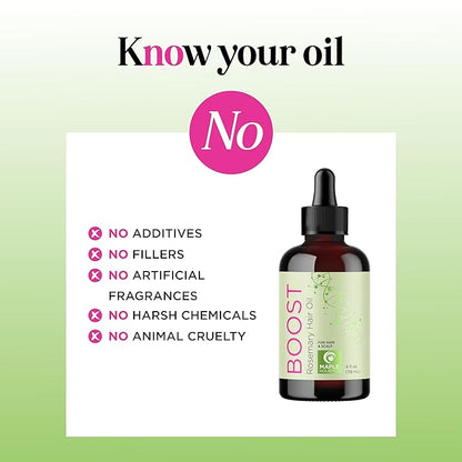 Volumizing Rosemary Hair Oil Serum - Moisturizing Scalp and Hair Oil for Men & Women Infused with Amla Black Castor Pumpkin Argan & Jojoba - Lightweight Hydrating Vegan & Color Safe (Rosemary Scent)