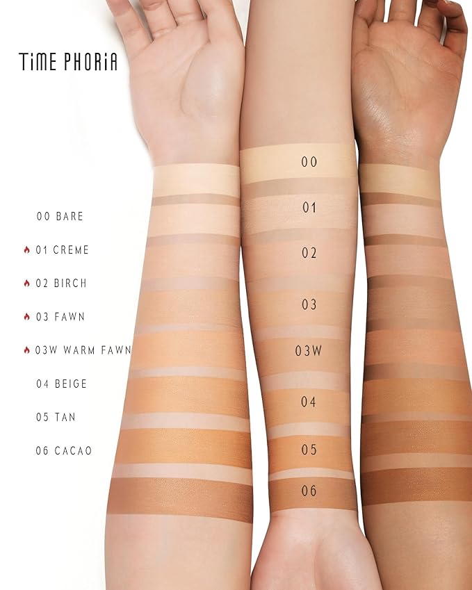 TIMELESS LUMINA MATTE PERFECTION CUSHION | Full Coverage, Weightless, Skin fit, Velvety Matte Finish, Oil-Control Waterproof Fondation, Sweatproof Flawless BB Cream CC (00 BARE)