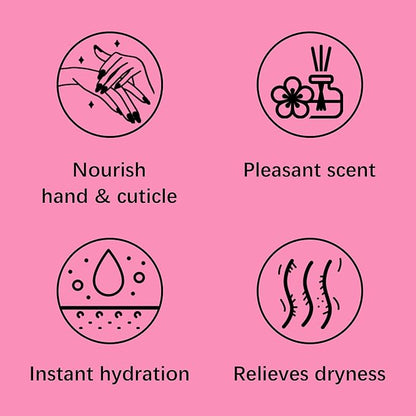 Cold Paraffin Wax Hand and Feet Nourishing Cream - No Heat Needed - Shea Butter Cuticle Care Balm - Jasmine Scent - at Home Spa Results Without Melting Kits