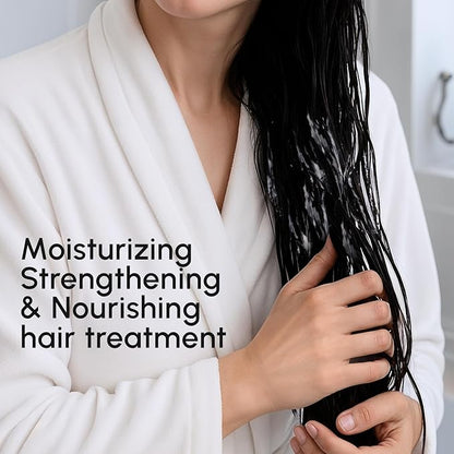MAREE Leave In Conditioner for Dry Damaged Hair - Leave In Conditioner for Curly Hair - Care for Women & Men with Keratin & Argan Oil - Fine Spray Alternative Moisturizer - Acondicionador Para Cabello
