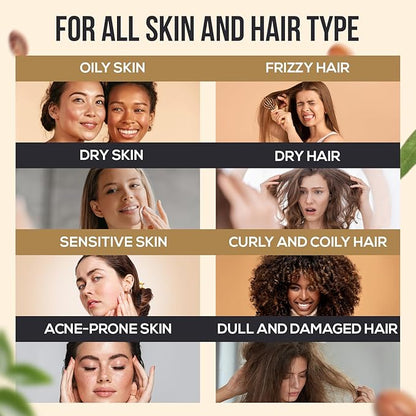 Natural Riches Organic Argan Oil of Morocco 16oz Penetrating Hair oil Deep Moisturizing Serum for Dry, Damaged & Coarse Hair pure Moroccanoil Cold Pressed for Hair, Face and Body