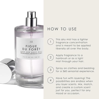 Le Monde Gourmand Citron Glacé Hair & Body Mist - 3.4oz | 100ml