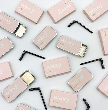 Liaison Waxy Brow - Brow Styling Soap - Long Lasting Setting Gel - Waterproof - Vegan, Cruelty Free, Paraben Free, Talc Free, Sulfate Free, Alcohol Free